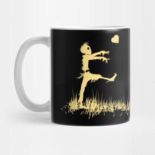 Zombies in Love Yellow Mug